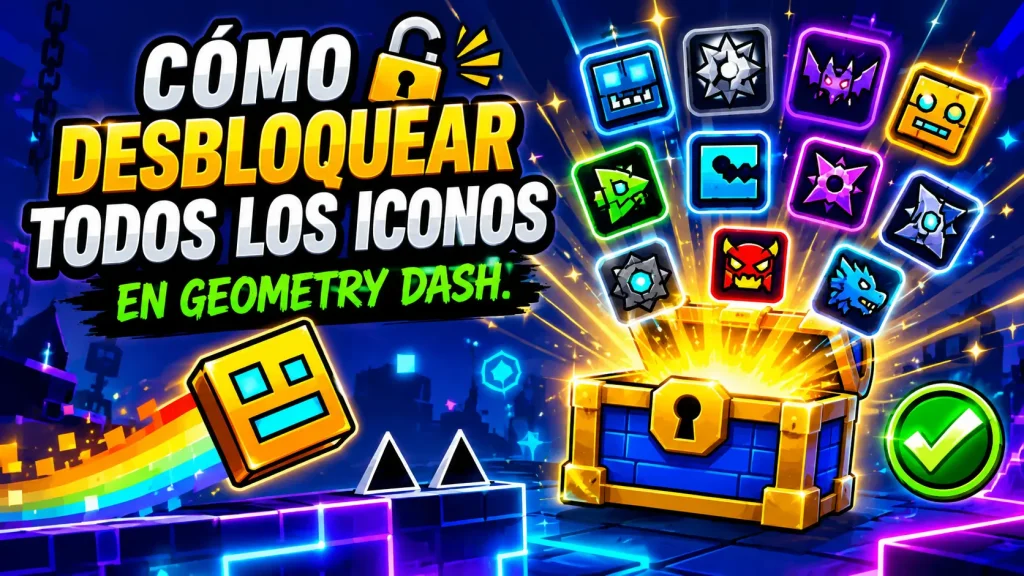 Desbloquea todos los iconos