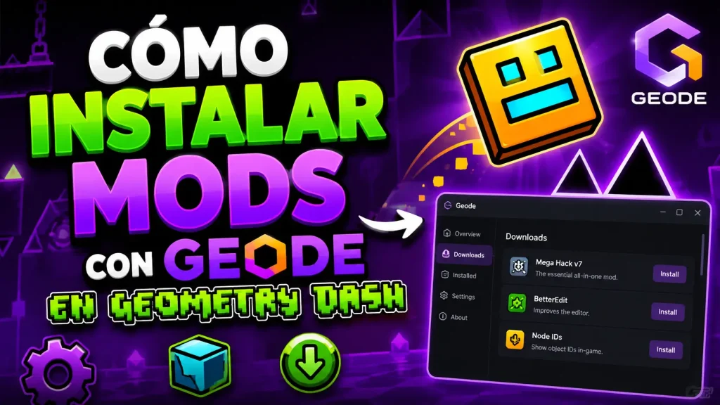 Instalar mods con Geode