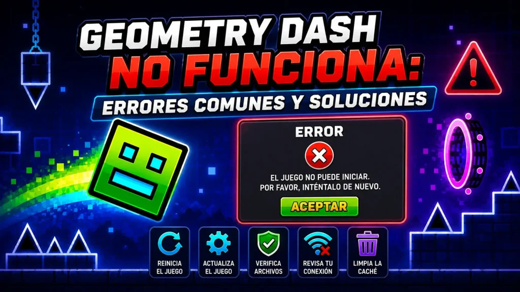Geometry Dash No Funciona