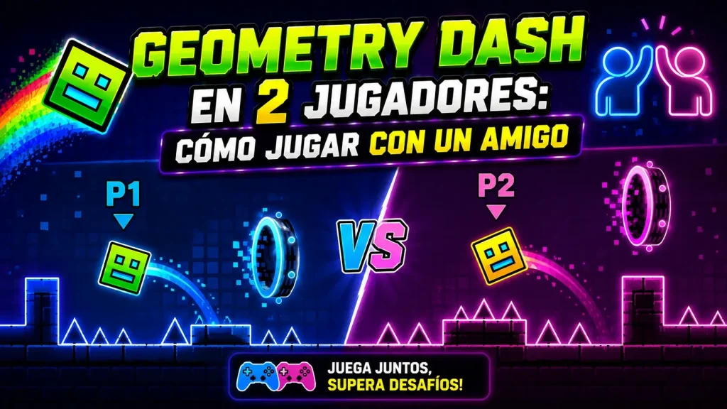 Geometry Dash en 2 Jugadores
