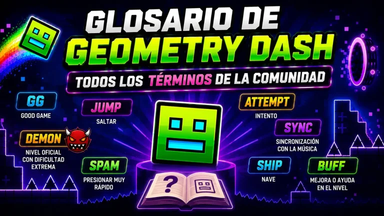 Glosario de Geometry Dash